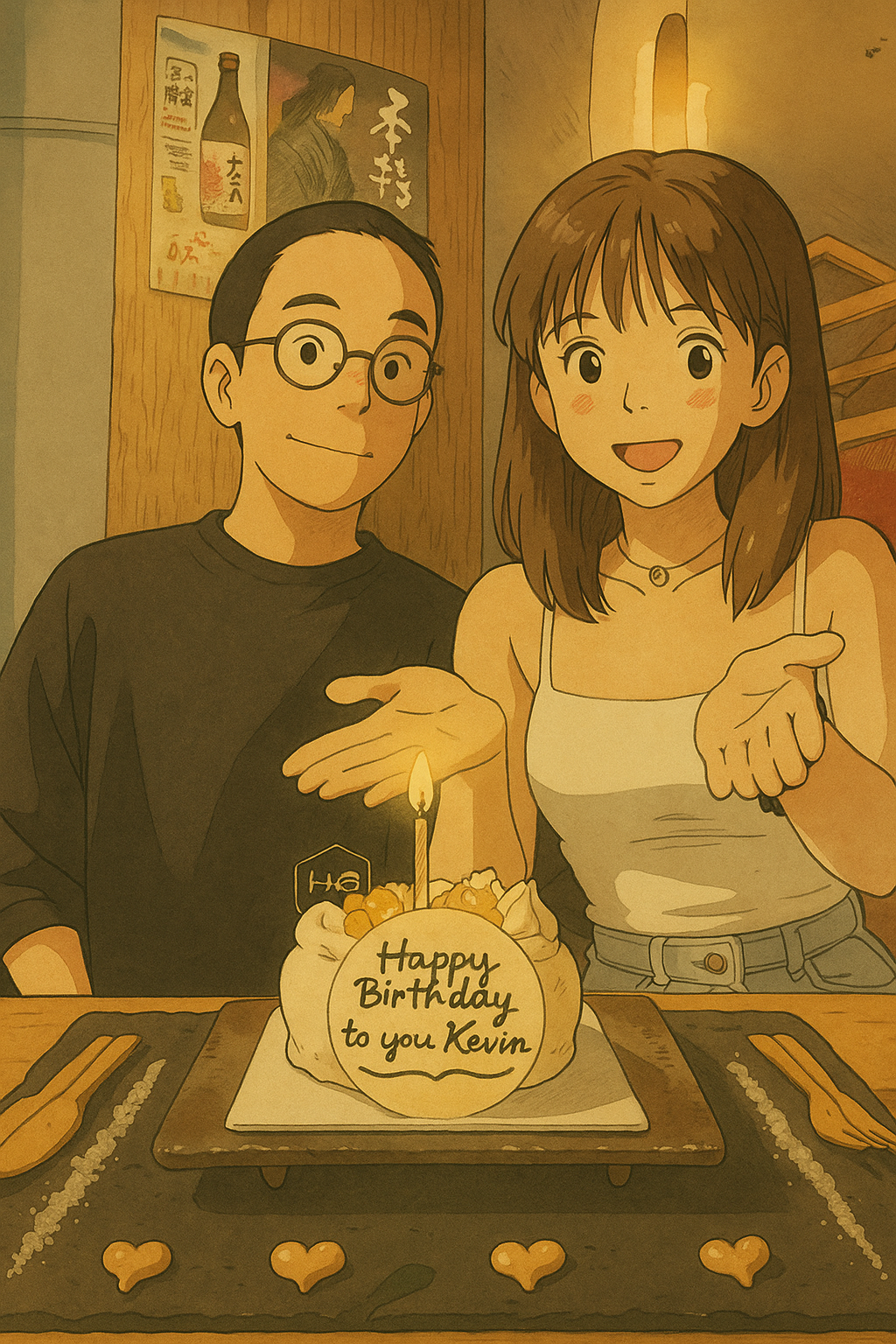 Transform it into Studio Ghibli style
