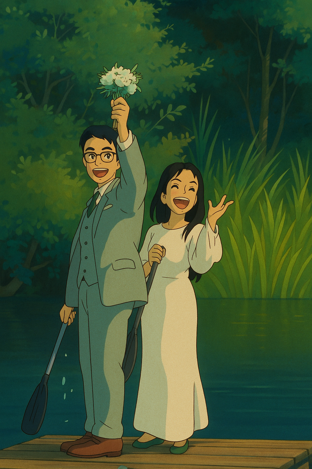 Transform it into Studio Ghibli style