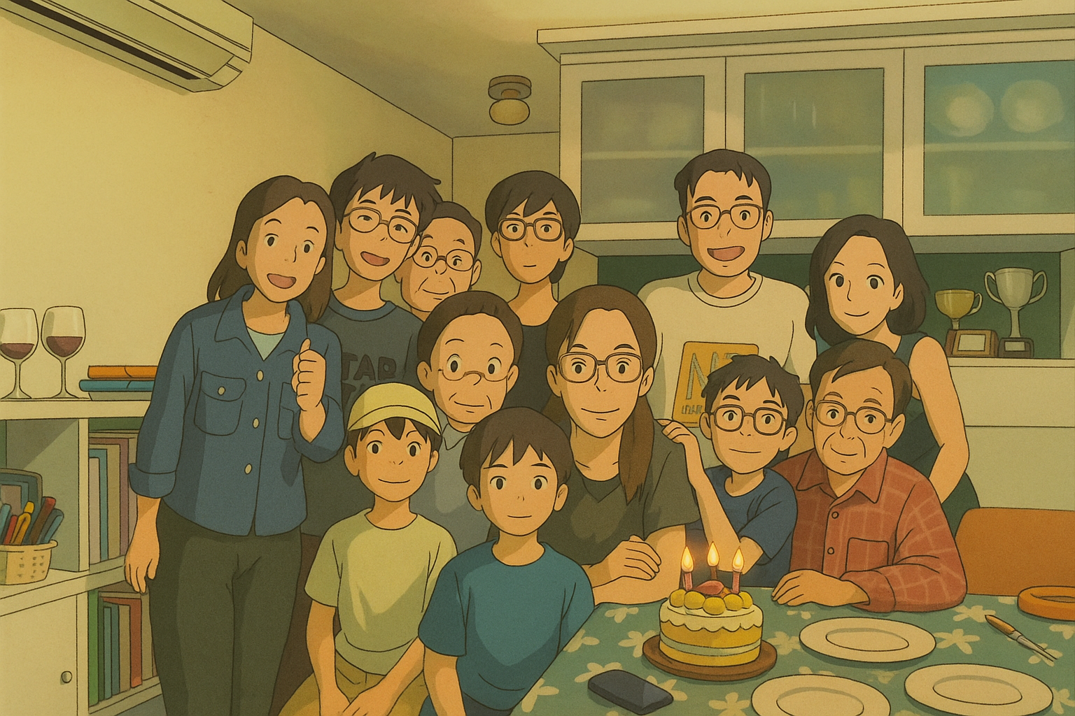 Transform it into Studio Ghibli style