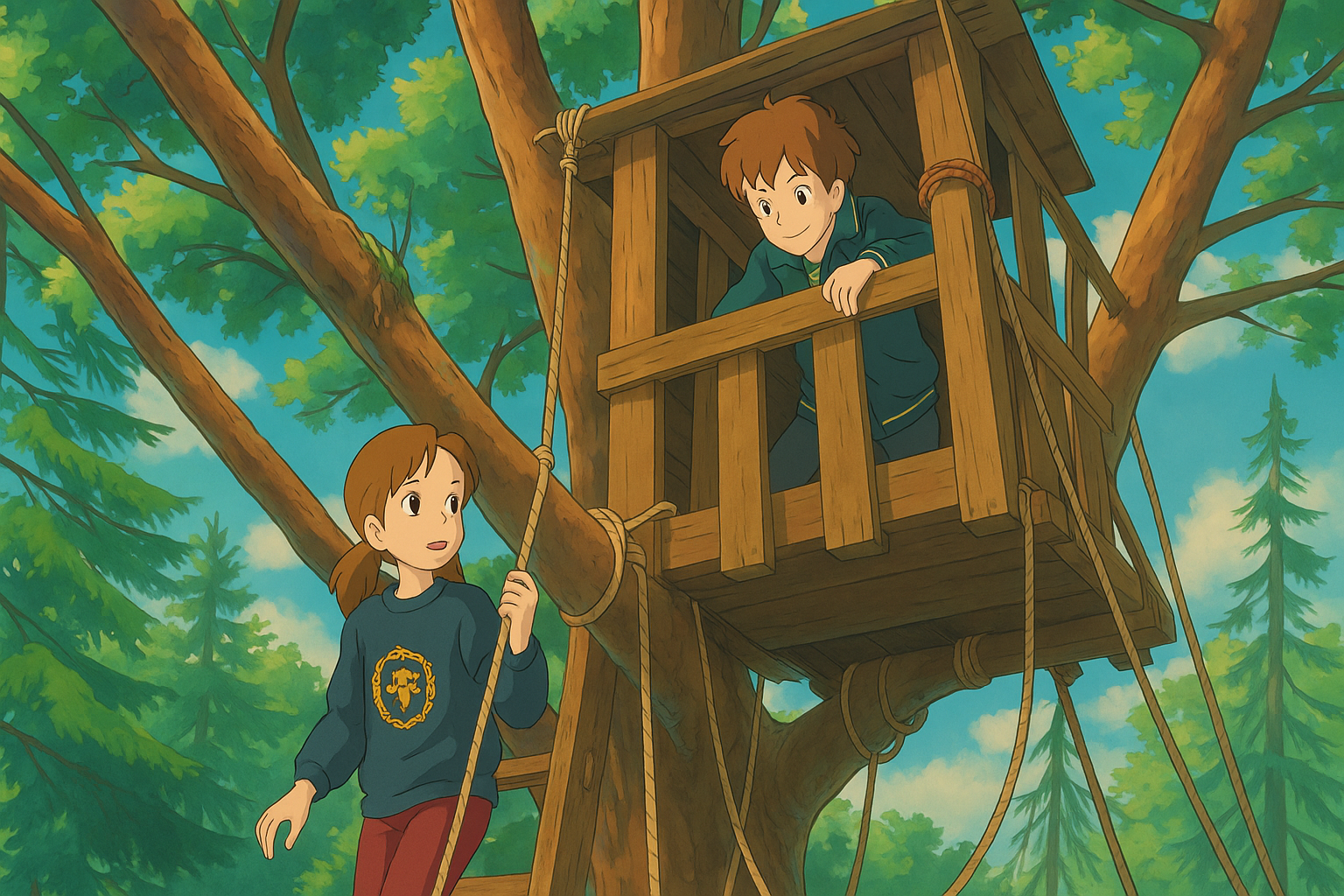 Transform it into Studio Ghibli style