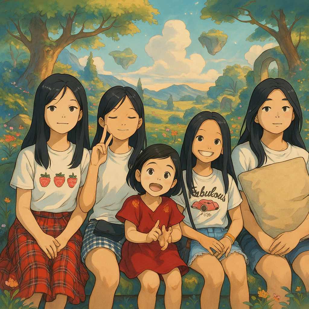 Studio Ghibli anime style