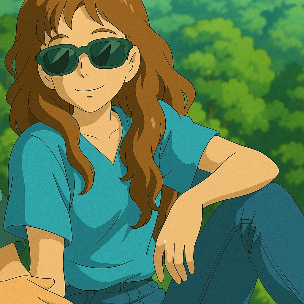 Pourriez-vous, je vous prie, transformer cette image en style Ghibli ? 
 D'avance, merci beaucoup.