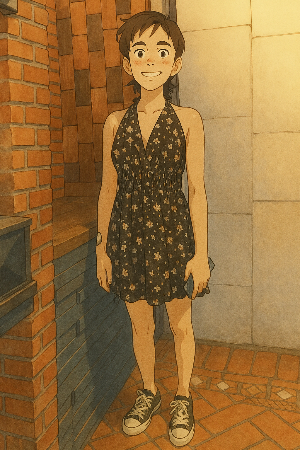 Transform it into Studio Ghibli style