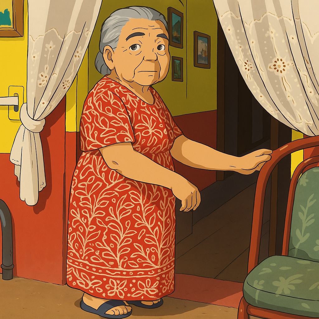 Ghili cartoon style 