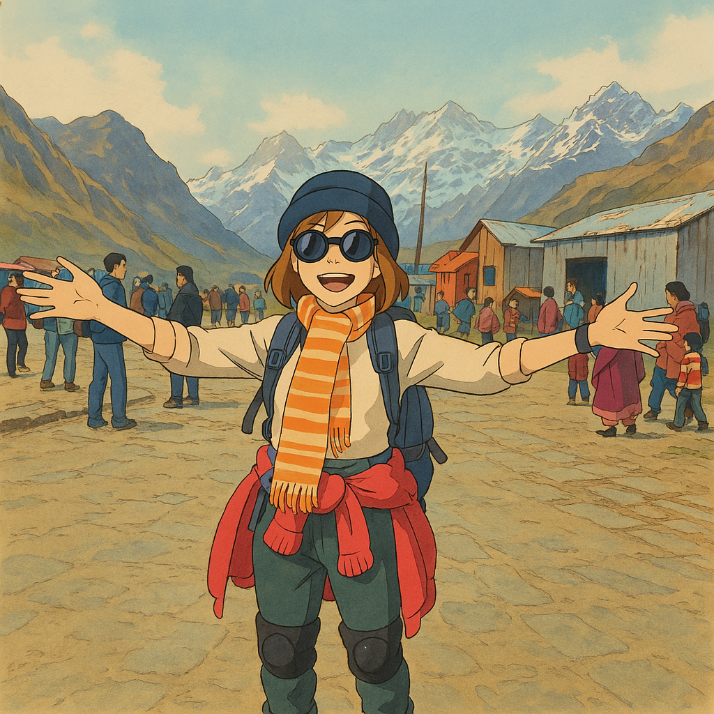 Transform this into Studio ghibli art form. The person is female