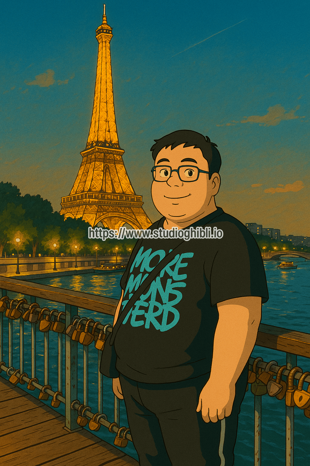 Turn this image into Studio Ghibli style