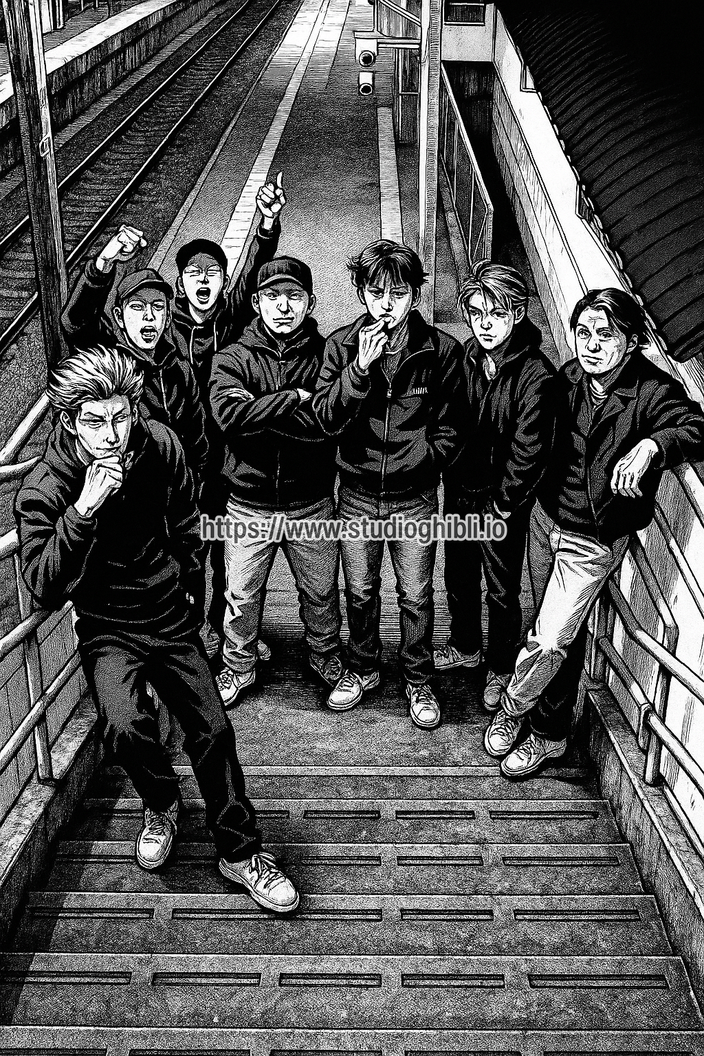 Cange to CROWS manga style