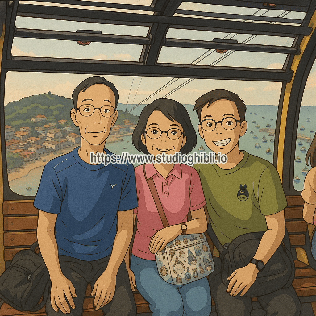 Turn this image into Studio Ghibli style