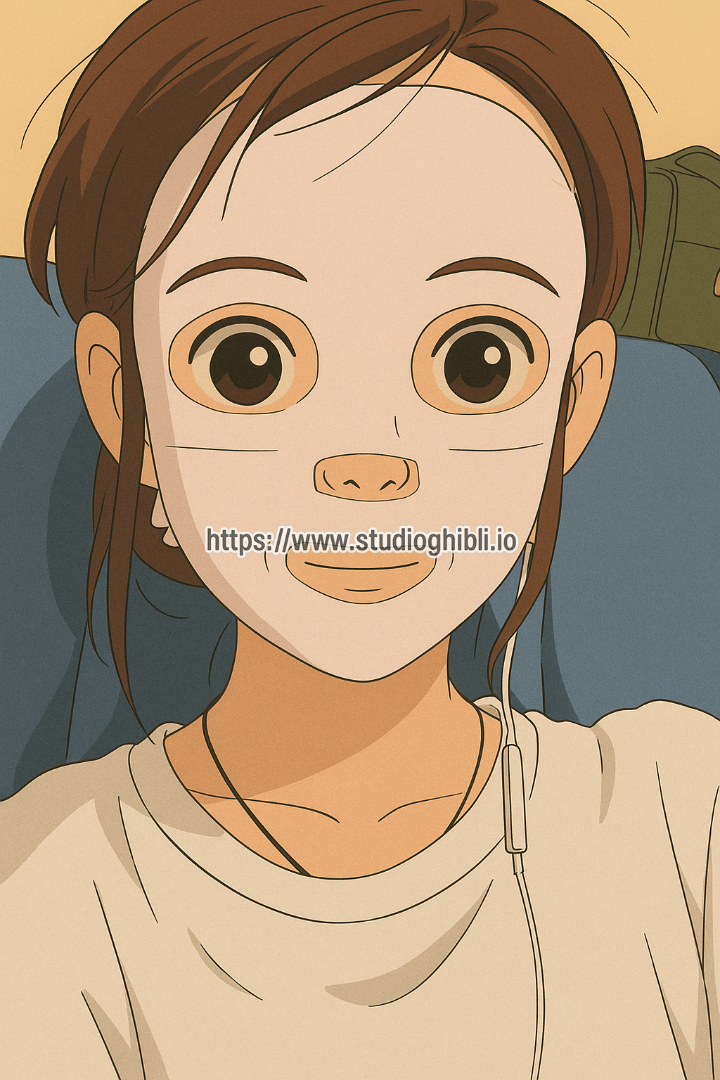 Turn this image into Studio Ghibli style