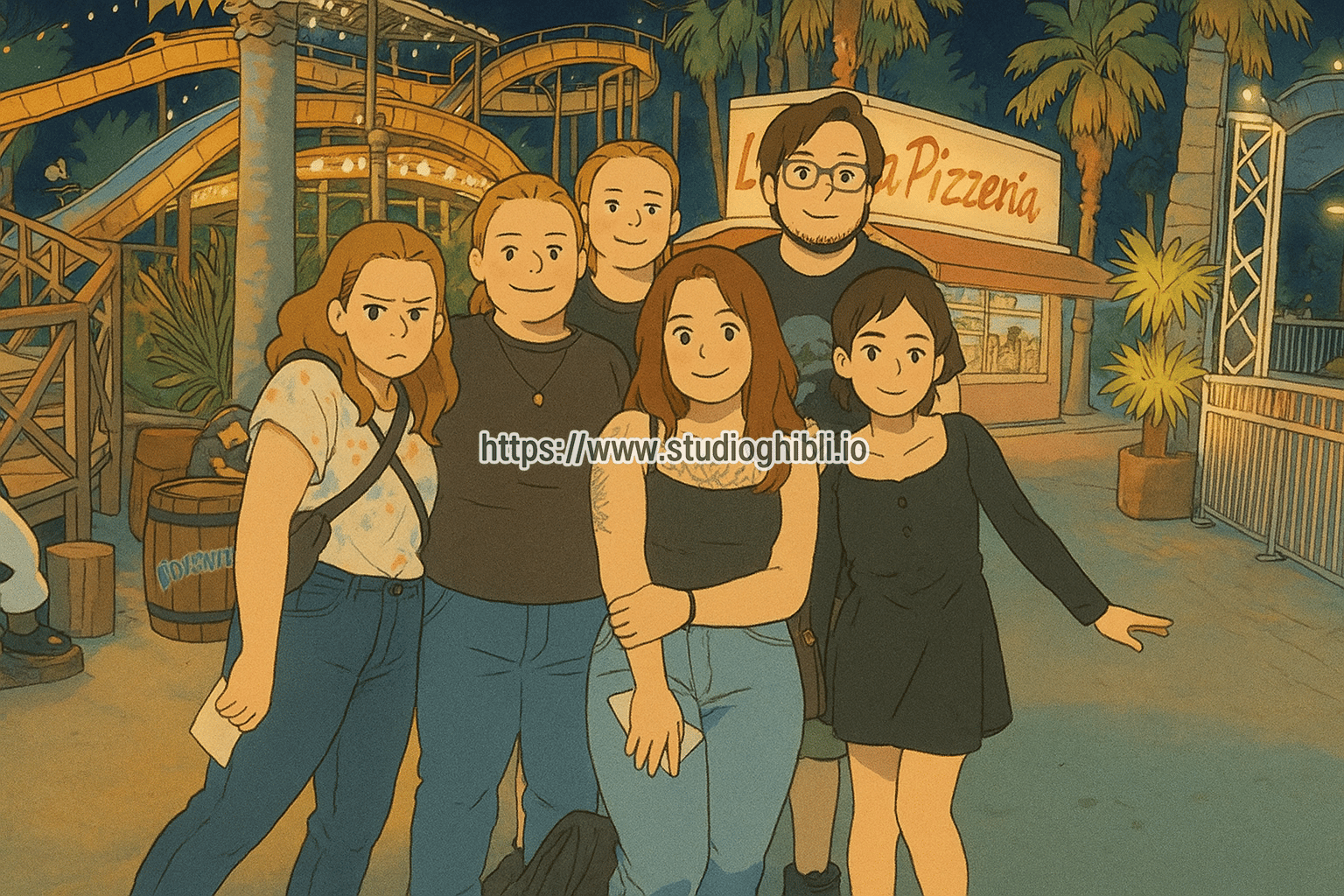 Turn this image into Studio Ghibli style