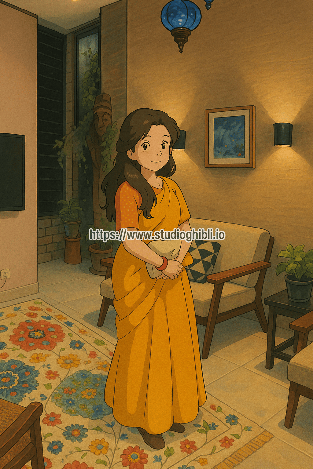 Transform it into Studio Ghibli style