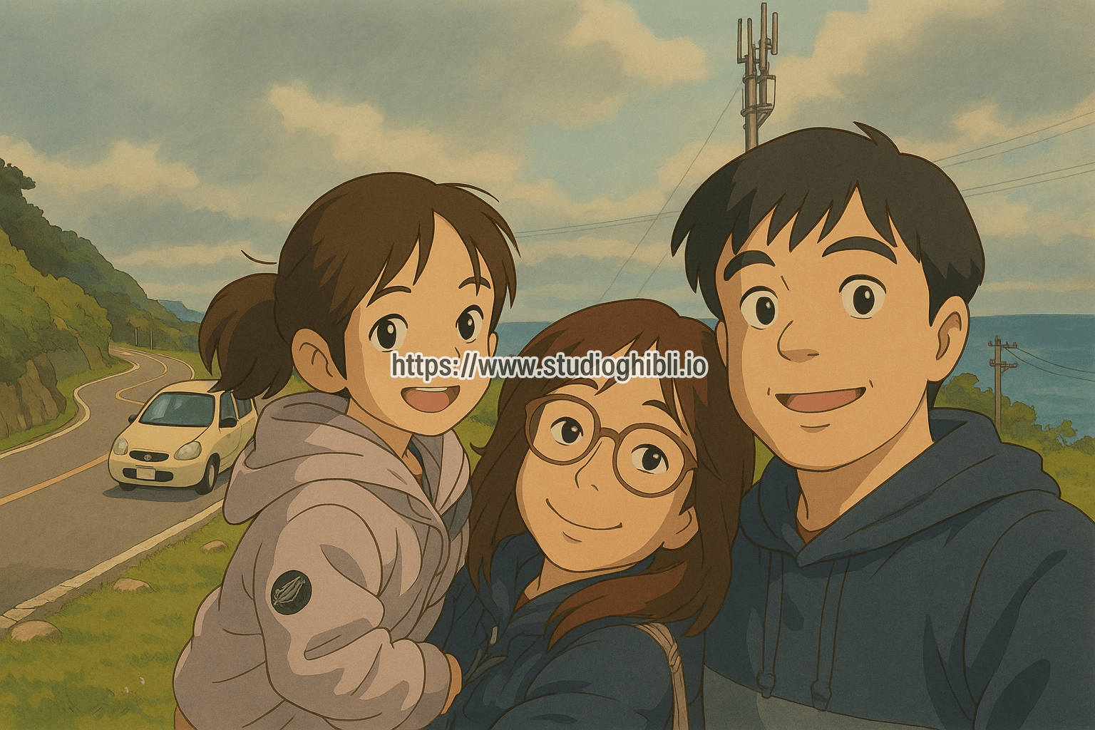 Transform it into Studio Ghibli style
