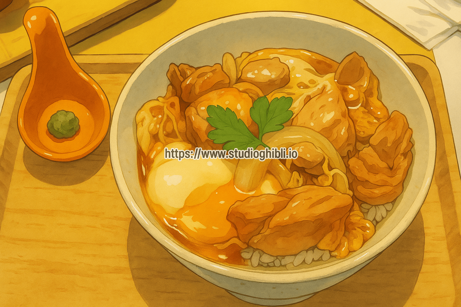 Transform it into Studio Ghibli style