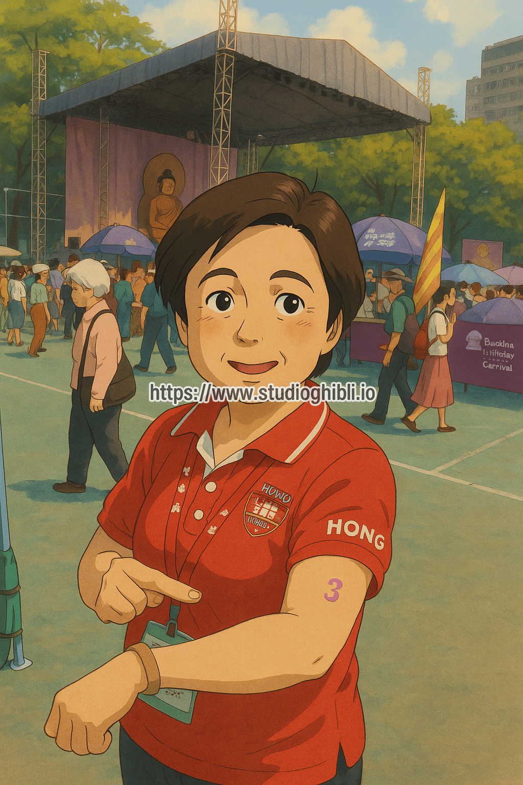 Transform it into Studio Ghibli style