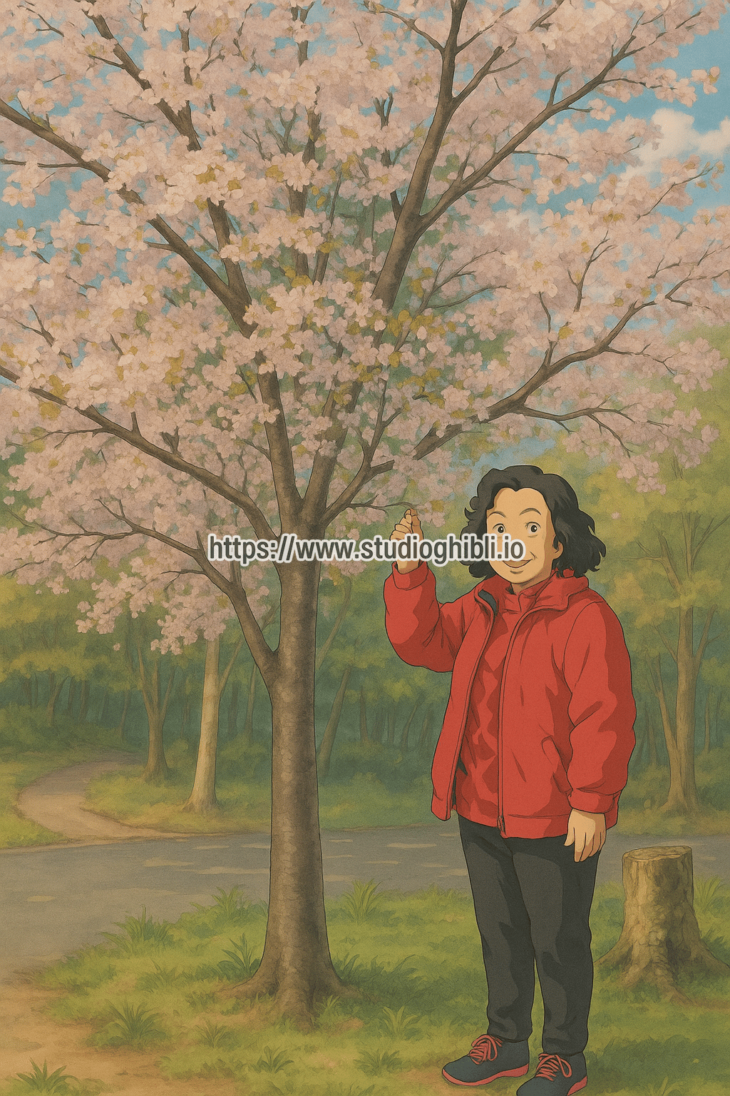 Transform it into Studio Ghibli style