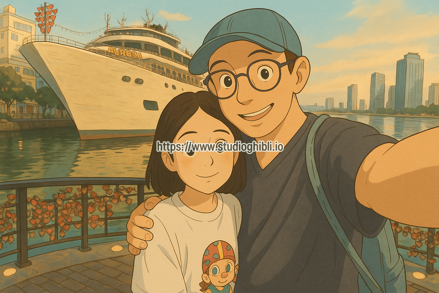 Transform it into Studio Ghibli style