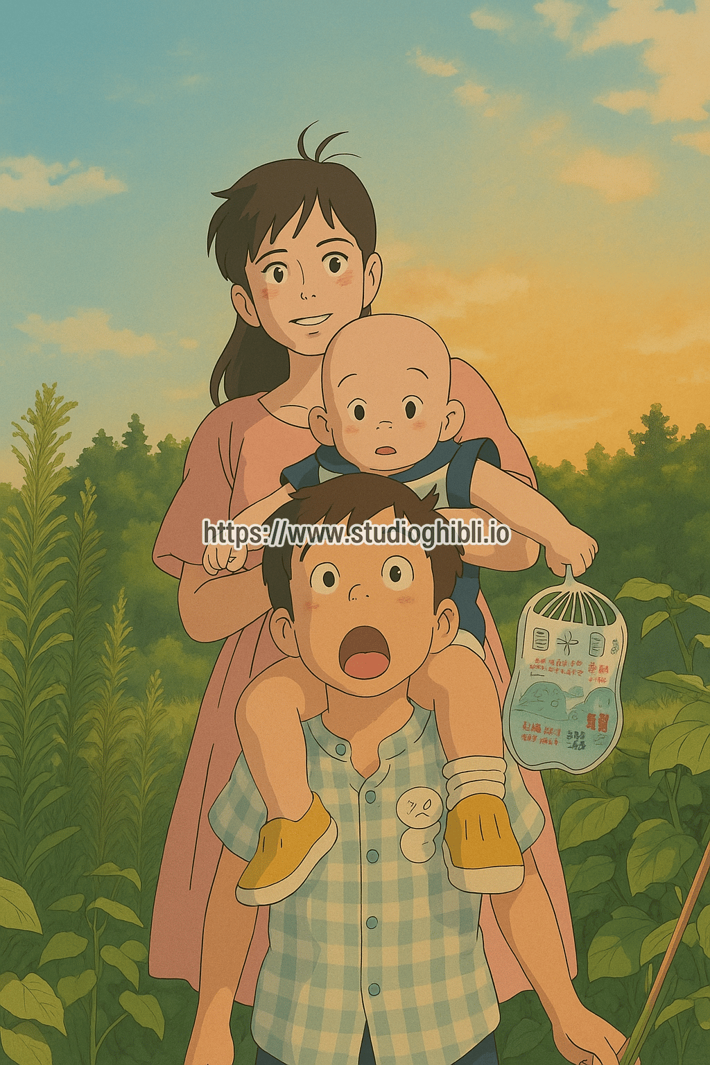 Transform it into Studio Ghibli style