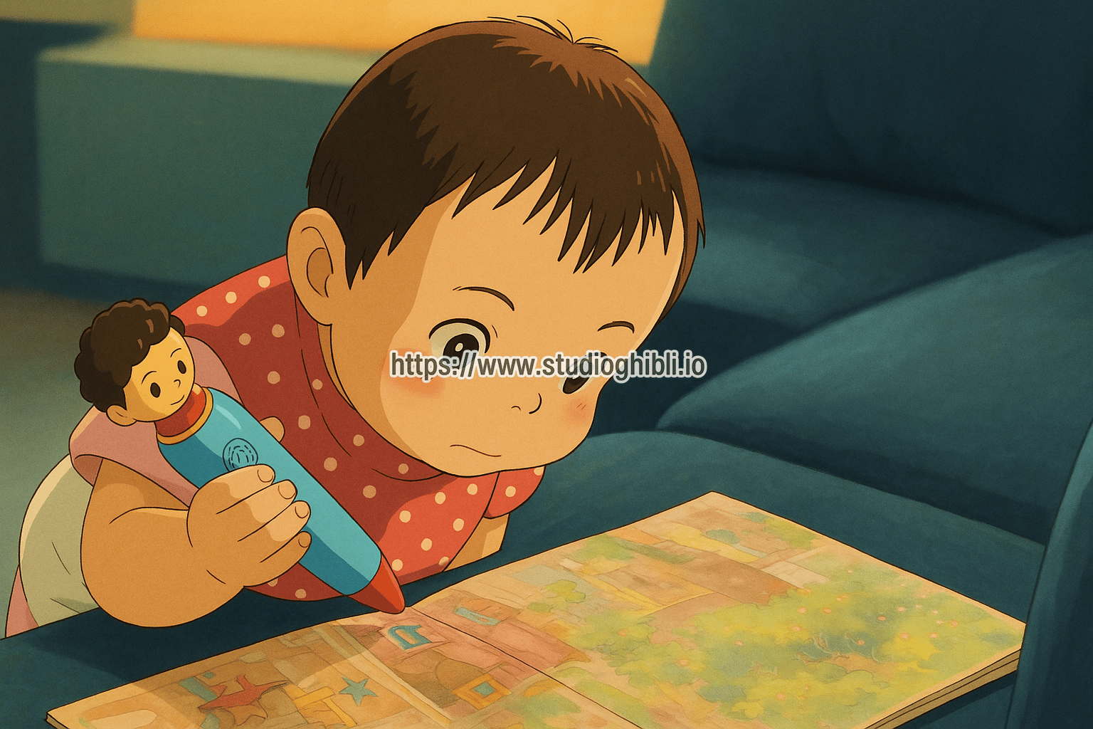 Transform it into Studio Ghibli style