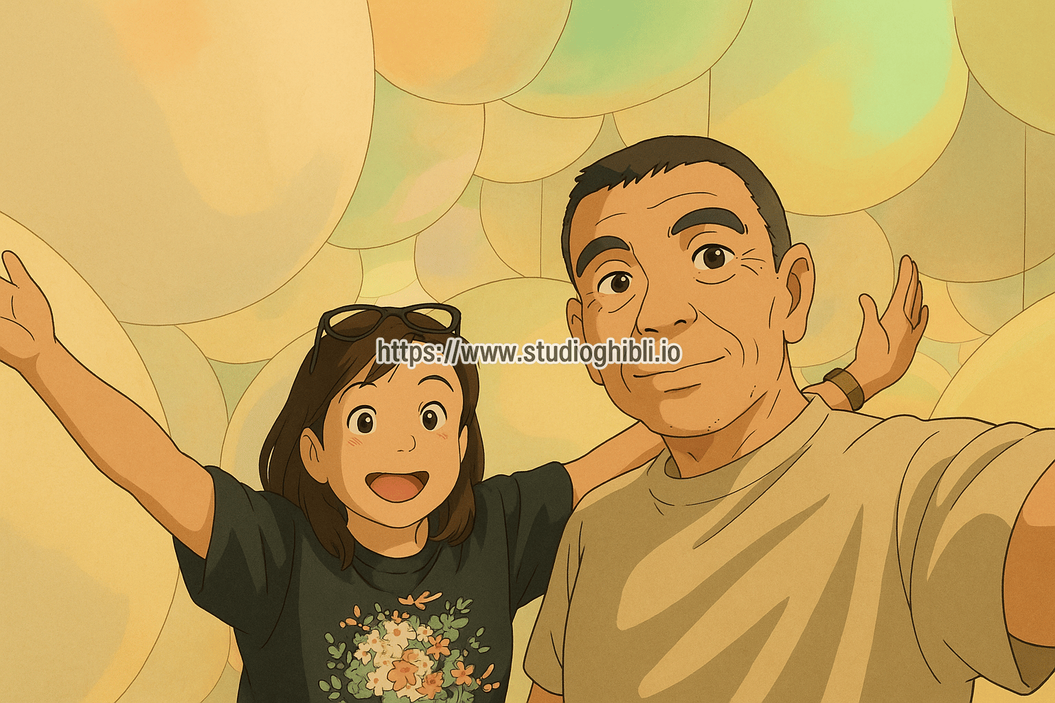 Transform it into Studio Ghibli style