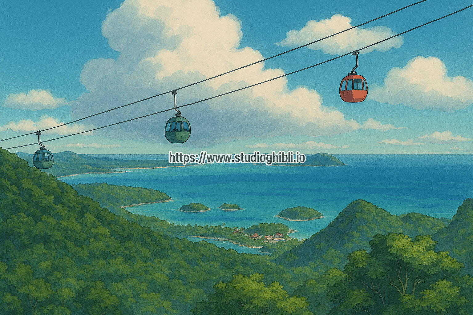 Transform it into Studio Ghibli style