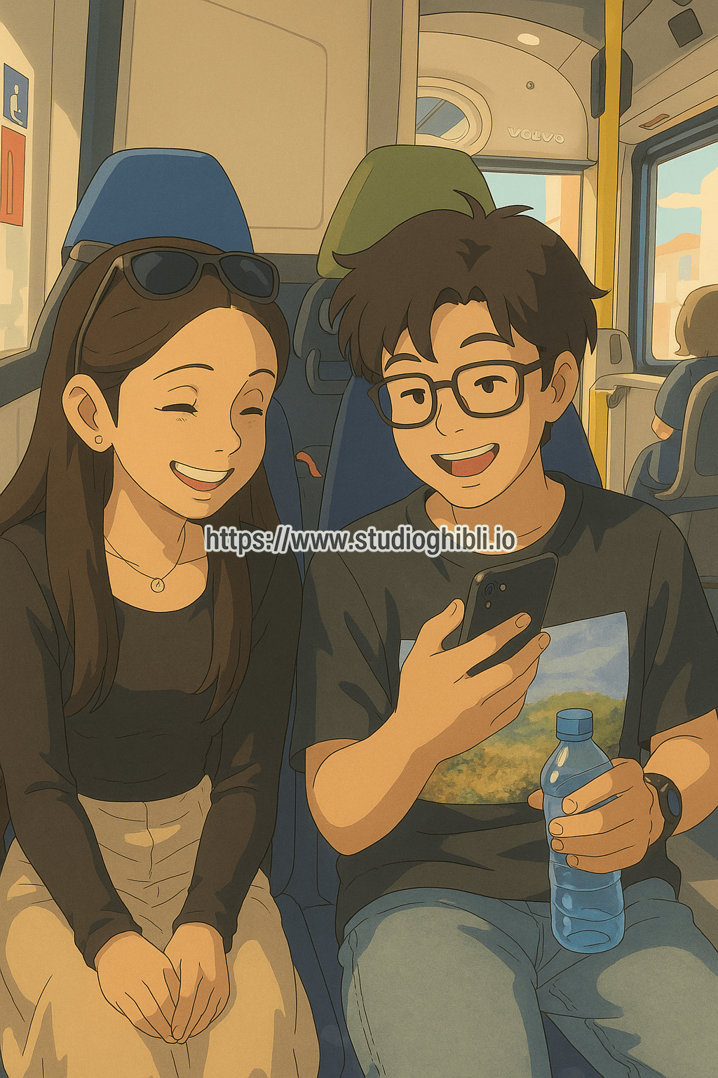 Transform it into Studio Ghibli style