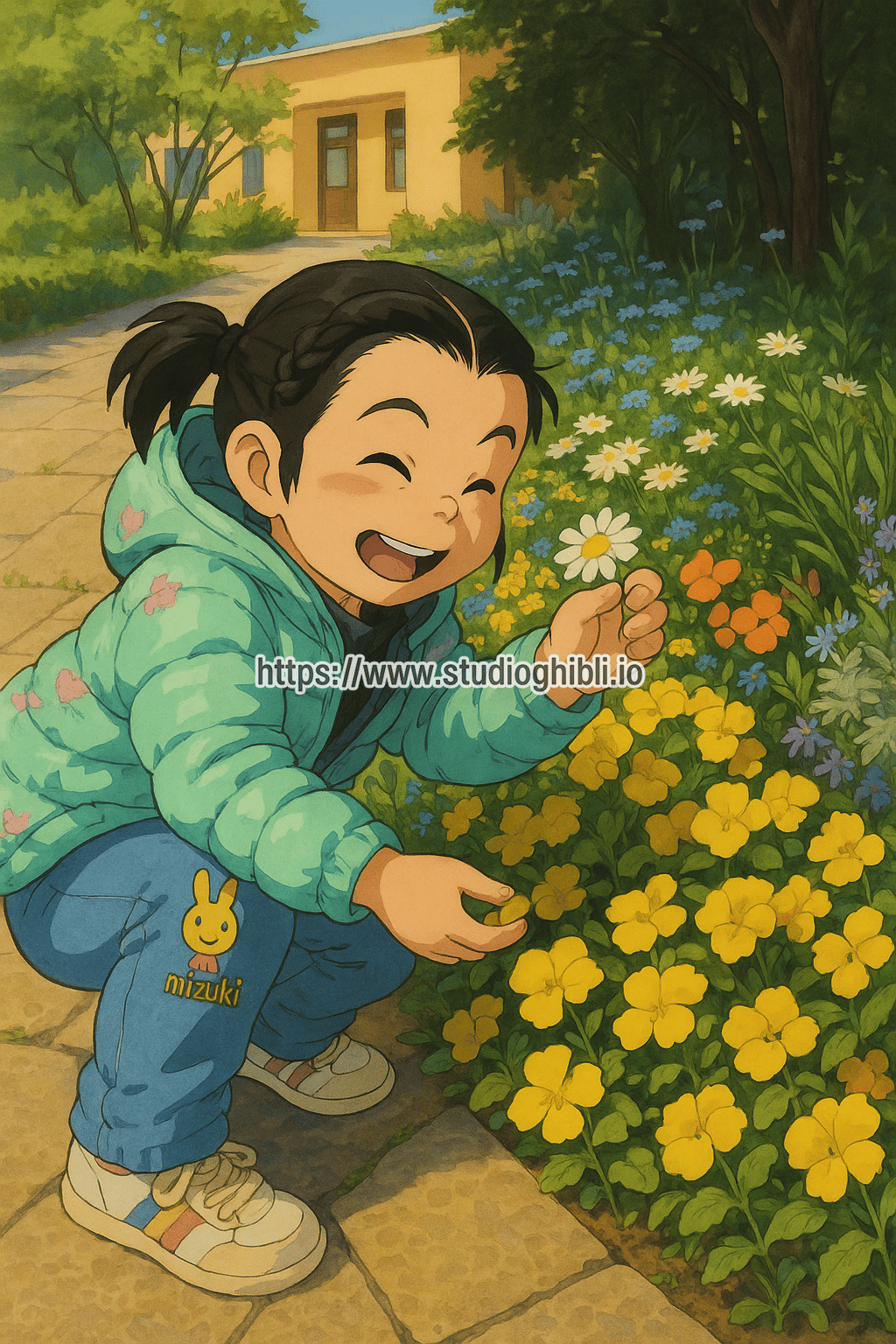 Transform it into Studio Ghibli style