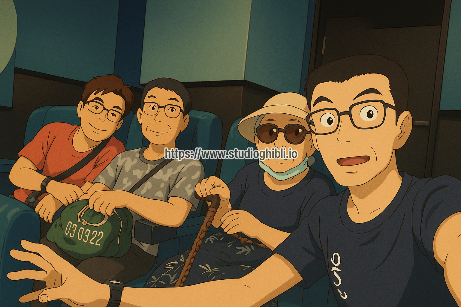 Transform it into Studio Ghibli style