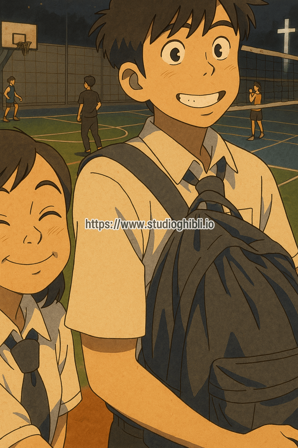 Transform it into Studio Ghibli style