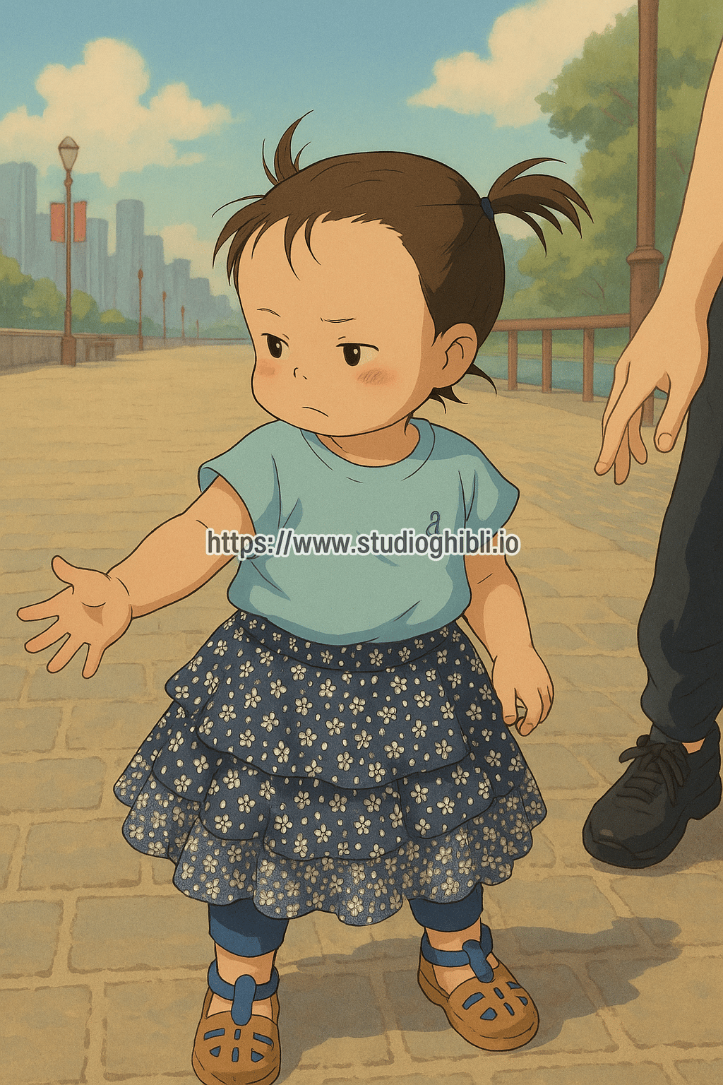 Transform it into Studio Ghibli style