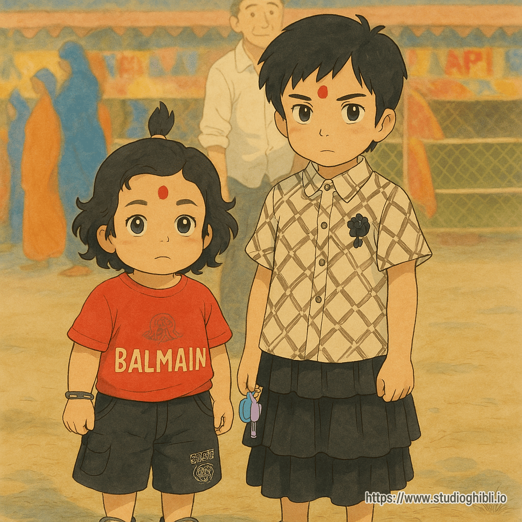 Convert into ghibli art