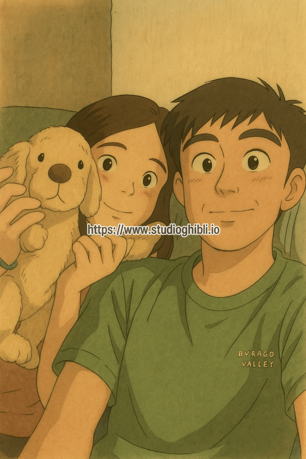 Make it look like a Studio Ghibli movie