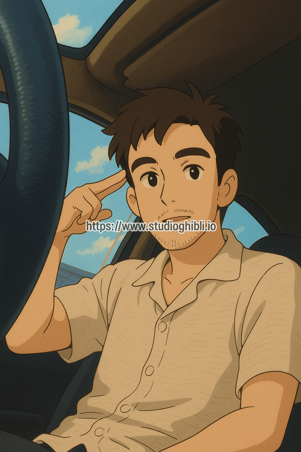 Transform it into Studio Ghibli style