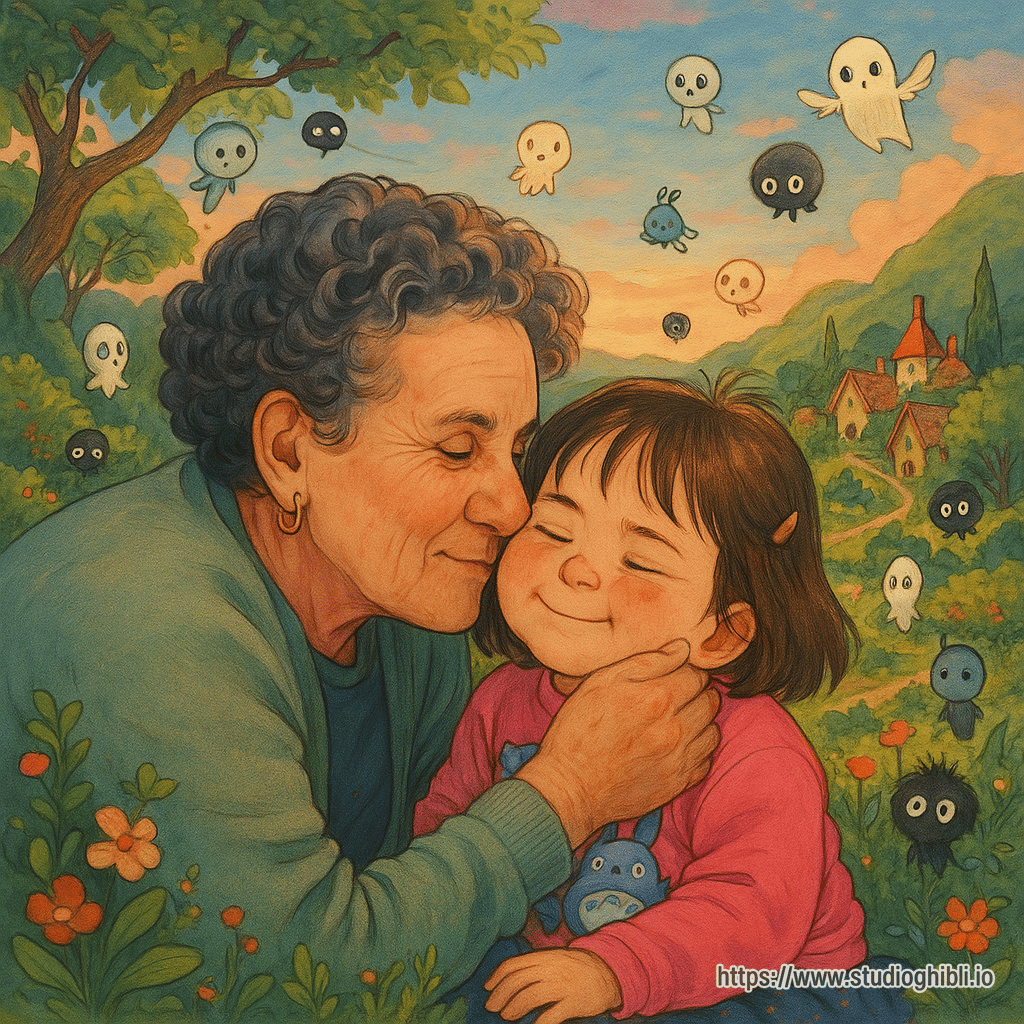 Make it look like a Studio Ghibli movie