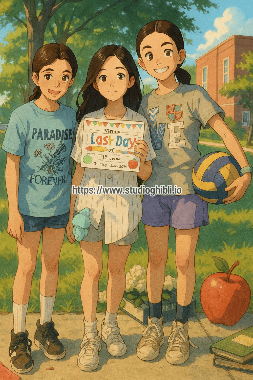 Transform it into Studio Ghibli style