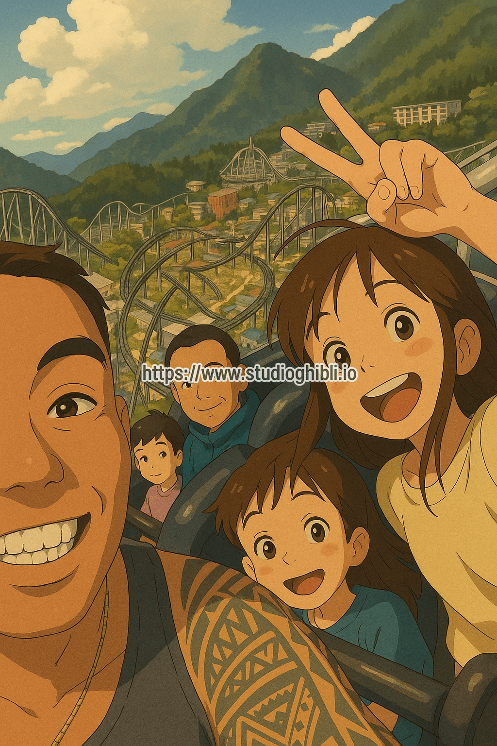 Transform it into Studio Ghibli style