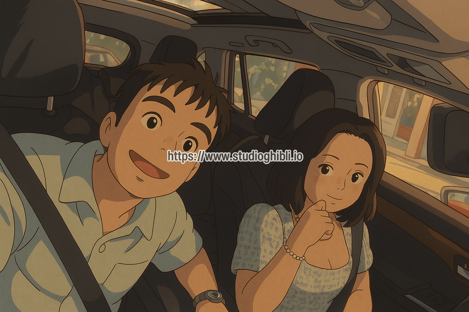 Turn this image into Studio Ghibli style