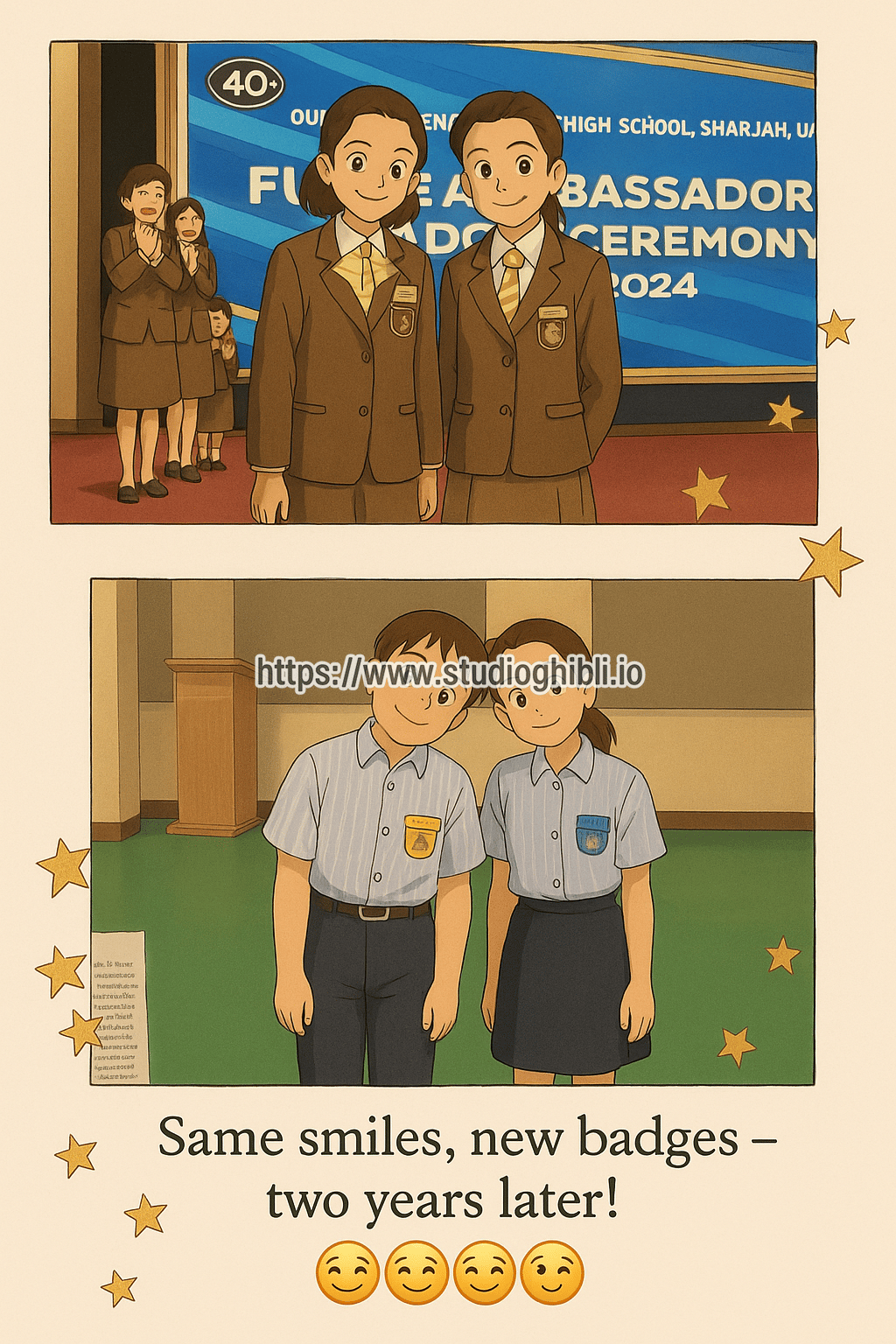 Transform it into Studio Ghibli style