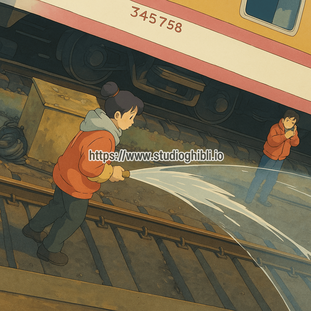Transform it into Studio Ghibli style