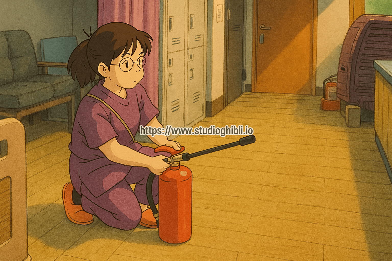 Transform it into Studio Ghibli style