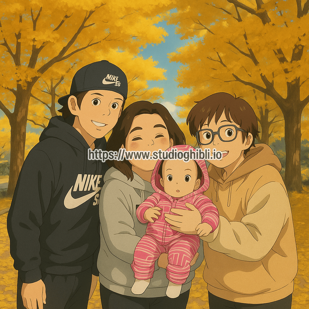 Turn this image into Studio Ghibli style