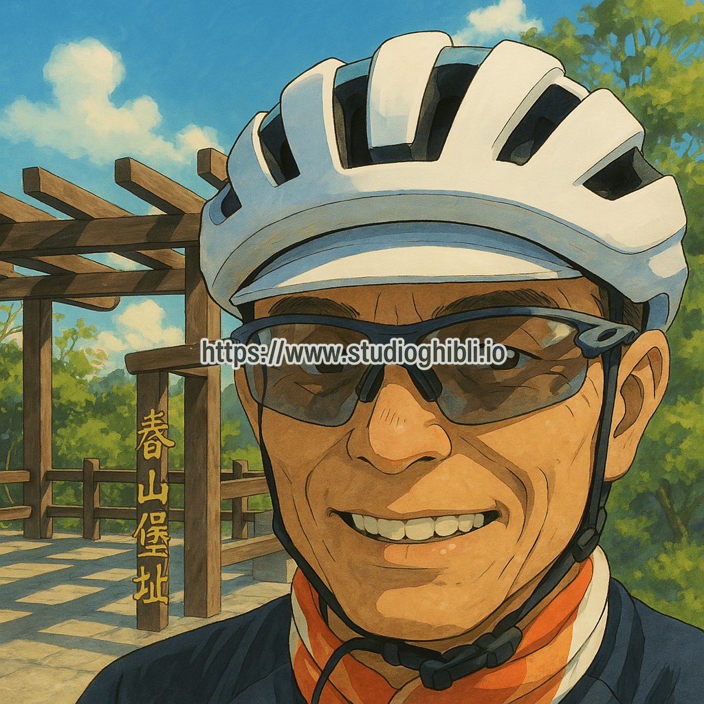 Convert this photo to a Studio Ghibli artwork