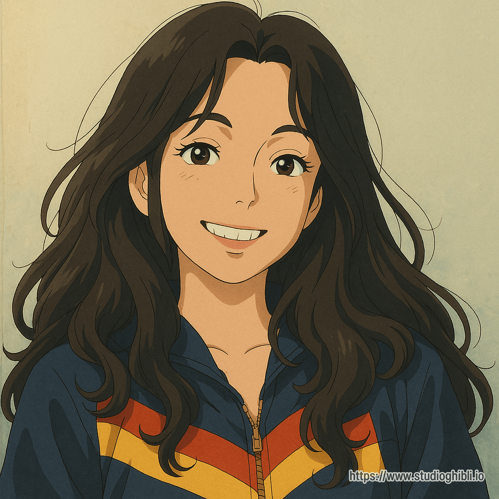 Convert this photo to a Studio Ghibli artwork
